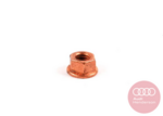 N91130801 - : Exhaust Pipe Lock Nut for Audi: A4, A4 Quattro, A5, A5 Quattro, A5 Sportback, A6 allroad, A6 Quattro, A7 Sportback, A8 Quattro, allroad, Q5, Q7, Q8, RS5, RS5 Sportback, S4, S5, S6, S7 Sportback, SQ5, SQ5 Sportback, SQ7, TT, TT Quattro, TT RS Quattro, TTS Quattro Image