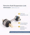 8E0505465AF - : Genuine Audi Link 8E0505465AF OEM Suspension Control Link for Audi: A4, A4 Quattro, RS4, S4 Image