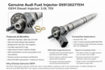 59130277EM - : Genuine Audi Audi Injector 059130277EM OEM A6 for Audi Image