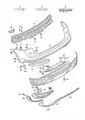 80F8074419B9 - Body: Tow Eye Cap for Audi Image