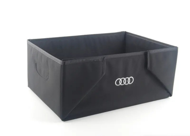 8U0061109 - Interior: Genuine Audi Interior Cargo Box - Black 8U0061109 OEM Q3 RSQ3 for Audi Image