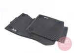 8W7061221041 - : Audi Front All-Weather Rubber Mats 8W7-061-221-041 A5 S5 RS5 Sportback 2018–2024 for Audi: A5 Quattro, A5 Sportback Image