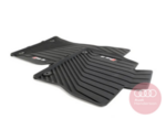 8V6061221041 - : Audi OEM Front All-Weather Floor Mats RS3 8V6-061-221-041 2018–2021 for Audi: RS3 Image
