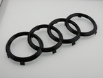 ZAW098010DDSP - Exterior: Black Rings for Audi Image