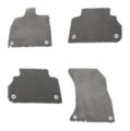 80B863691AQA5 - : Audi OEM Q5 Front Carpeted Floor Mat Set 80B‑863‑691‑A‑QA5 – Genuine Soul Black Accessories for Audi Image