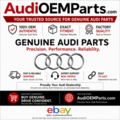 1K0199867Q - : Genuine Audi Suspension Cross-Member Lower Insulator 1K0199867Q OEM for Audi Image