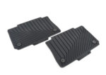 4KE061511041 - : All-Weather Floor Mats - Rear for Audi: e-tron Sportback, Q8 e-tron, SQ8 e-tron Image