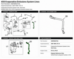 3QF906272A - : Audi VW 3QF906272A EVAP Vent Hose OEM Emissions Line for Audi Image