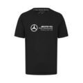 145960001 - : 2024 F1 Mens Logo Tee Black for Mercedes-Benz Image