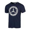 146169904 - : Classic Crest T-Shirt Navy for Mercedes-Benz Image