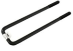 15872657 - Suspension: Spring U-Bolt for Chevrolet: Colorado, Silverado 1500, Silverado 1500 LTD | GMC: Canyon, Sierra 1500, Sierra 1500 Limited Image